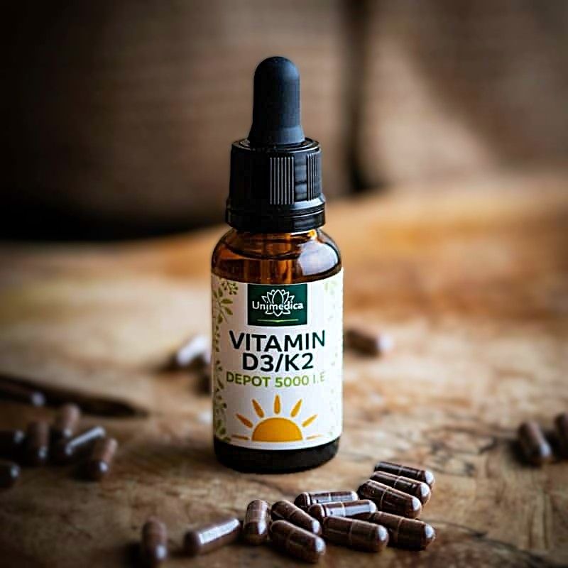 Vitamin D3/K2 Depot 10 ml in Flasche mit Pipette